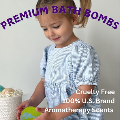 EvolutionUSA 1pc Epic Superhero Bath Bombs for Kids, Super Hero Bath Bomb with Toy Inside, Lush Children Bathbomb, Organic Bathbomb with Surprise Inside, Fizzy Fun Superhero Bath Ball Bath Toy