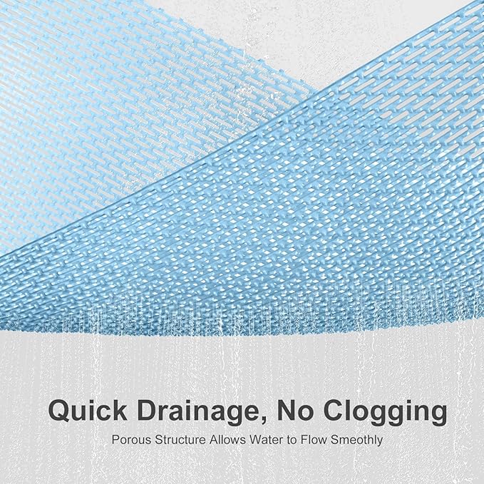Non Slip Shower Mat: 35"x24" Extra Large Shower Mats for Inside Shower,Trimmable PVC Anti Slip Shower Stall Mats, No Odor, Quick Drying Shower Mats for Floor, Bathroom, Home, Kitchen, Hotel