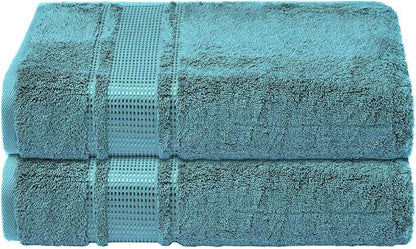 Melissa Linen, Fingertip Towels 4 Pack, 100% Turkish Cotton, Small Hand Towels for Body and Face, 12 x 18 in, Soft and Absorbent, Quick Dry, (Maldive Green Fingertip Hand Towels)