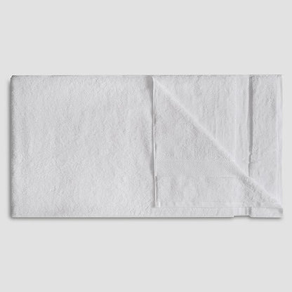 Fabdreams 100% Organic Cotton Bath Sheet Set of 2 700 GSM Oversized Towels Ultra Soft Plush Absorbent Durable Skin-Friendly Spa Hotel Premium Comfort Large 36 x 70 in White
