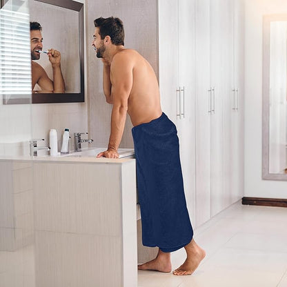 Utopia Towels Extra Large Bath Sheets 2 Pack, 35 by 70 Inches,100% Cotton Highly Absorbent & Quick Dry Bath Towel for Adults, Super Soft Towel, Navy