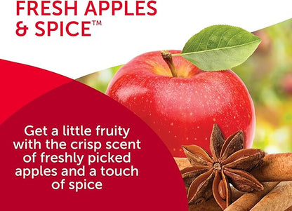 Bright Air 14 oz. Super Odor Eliminator, for Medium-Size Spaces, Fresh Apples & Spice Scent, Case of 6, Lasts Up to 90 Days Each