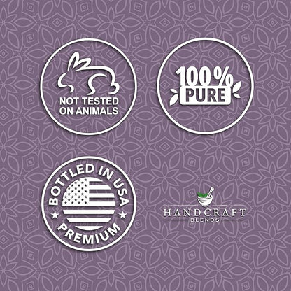 Handcraft Blends Camphor Essential Oil – Huge 4 Fl Oz – 100% Pure and Natural – Premium Grade Essential Oil for Diffuser and Aromatherapy, Skin, Massage, Candle and Soap Making Fragrance