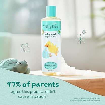 Childs Farm baby wash unfragranced 250ml