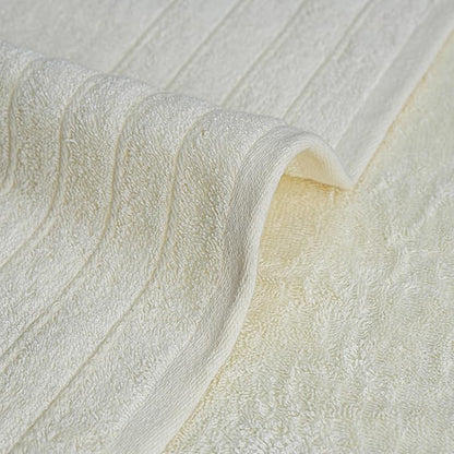 Tens Towels Pack of 4 Extra Large Bath Towels 30 x 60 Inches, 100% Cotton, Larger & Lighter Weight, Quicker to Dry, Super Soft and Absorbent, Perfect for Bathroom, Cream