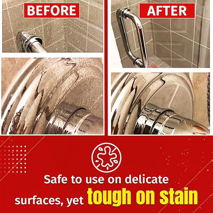 Sud Factory Hard Water Spot Remover for Glass Spotless X2 - Removes Water Stains from Shower Doors, Car Windows, Windshields - Professional Strength 16oz