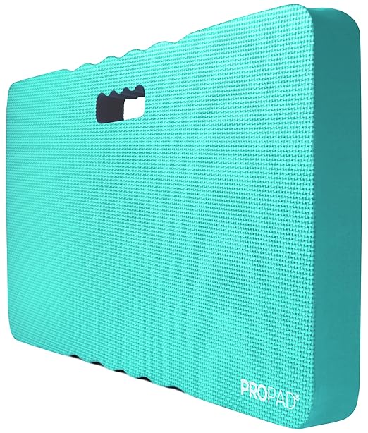 Thick Kneeling Pad, Garden Kneeler for Gardening, Bath Kneeler for Baby Bath, Kneeling Mat for Exercise & Yoga, Knee Pad for Work, Floor Foam Pad, 2X Large (XXL) 24 x 14 x 1.5 Inches, Turquoise