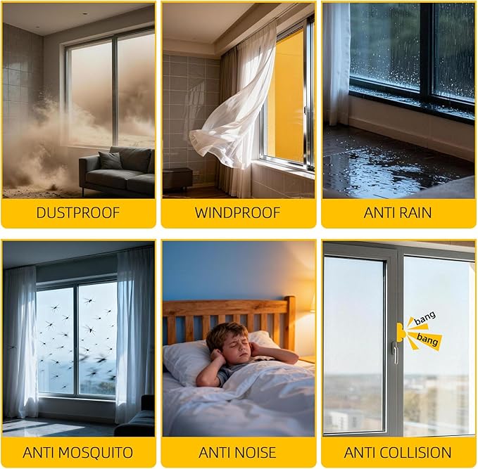 40FT Window Weather Stripping Door Seal - Weather Strip Insulation for Door Frame & Window, Soundproofing Weather Stripping