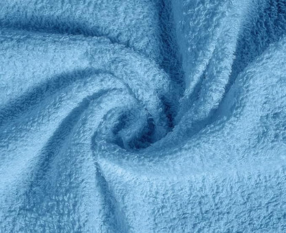Softolle 100% Cotton Washcloths 24 Pack (12x12 Inches) Soft, Highly Absorbent Washcloth, Face Towels, Wash Cloths for Face, Ring Spun, Bulk Pack (Electric Blue, 60 Pack)