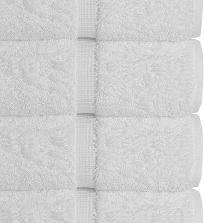 Chakir Turkish Linens Luxury Spa and Hotel Quality Premium Turkish Cotton 6-Piece Towel Set (2 x Bath Towels, 2 x Hand Towels, 2 x Washcloths)