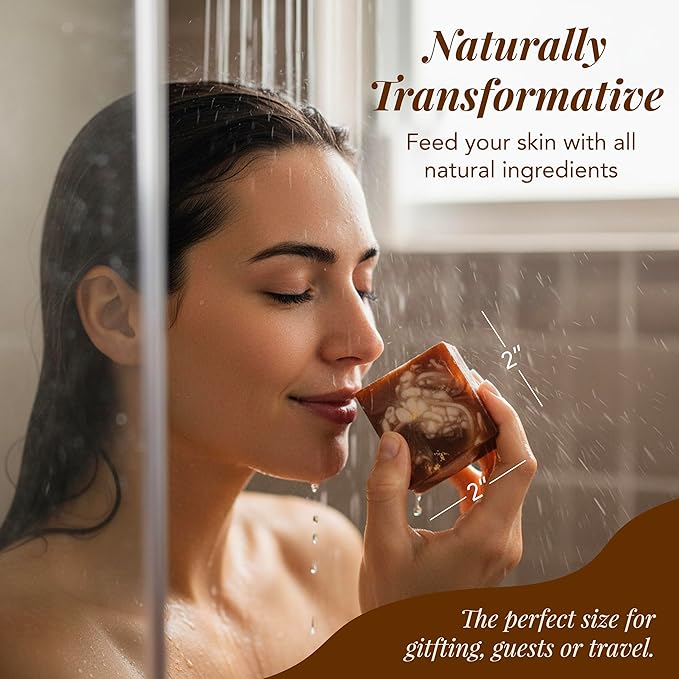 Saavy Naturals Artisan Soap Pack (6 Square Pack)