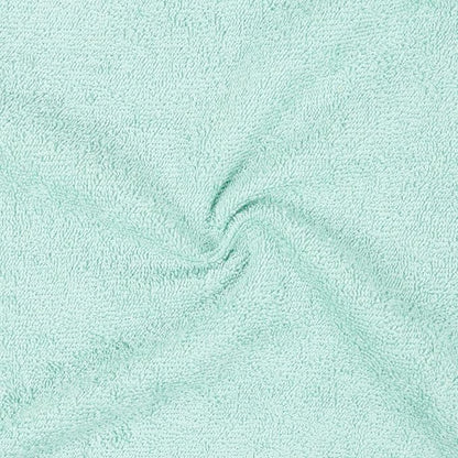 Amazon Basics face Towels for bathroom, 100% Cotton Extra Absorbent washcloth, Fast Drying - salon towel - 24 Pack Ice Blue (12 x 12 inches)