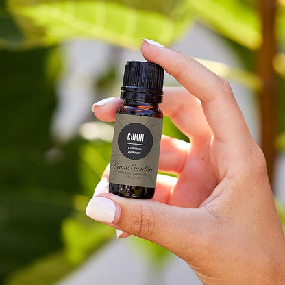 Edens Garden Cumin Essential Oil- 100% Pure Premium Grade, Undiluted, Natural, Therapeutic, Aromatherapy, The Best for Diffuser, Candle, Laundry, Humidifiers 10 ml (.33 fl oz)