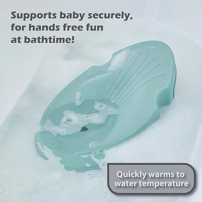 Shnuggle | Newborn Baby Bath Support | Ergonomic Soft-Touch Seat | Lightweight Non-Slip Base | Compact | Perfect for Babies up to 6 Months