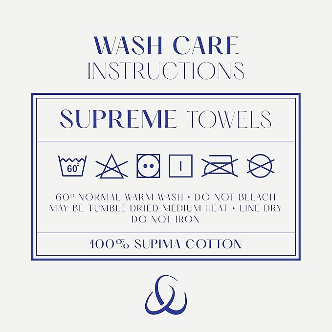 Christy Supreme Hygro Family Towel Set | Deep Sea Blue | 100% Luxury Supima Cotton | Ultra Soft | Super Absorbent | 650GSM | 2 Bath Sheets 2 Bath Towels 2 Hand Towels