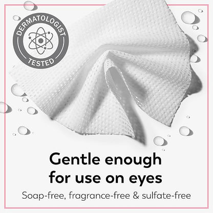 Olay Daily Facials, Daily Clean Makeup Removing Facial Cleansing Wipes, 5-in-1 Water Activated Cloths, Exfoliates, Tones and Hydrates Skin, 66 count