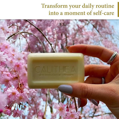 Calithea 3 Pack Soap Bars: Olive Oil Soap with Honey