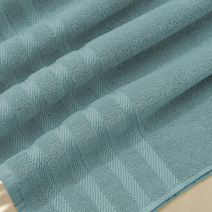 Hearth & Harbor Luxury Hand Towels - 100% Ring Spun Cotton Hand Towels for Bathroom, Shower, Spa, Soft & Absorbent Towels, 4 Piece Set, Teal