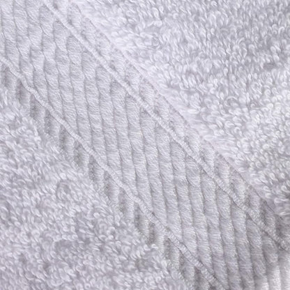 Superior Egyptian Cotton Pile 9 Piece Towel Set, Includes 3 Bath, 3 Hand, 3 Face Towels/Washcloths, Ultra Soft Luxury Towels, Thick Plush Essentials, Guest Bath, Spa, Hotel Bathroom, White