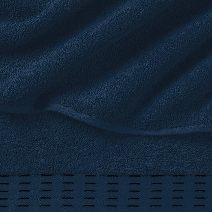 Cotton 2 Pack Oversized Bath Towel Set 28x55 inches, Large Bath Towels, Ultra Absorbant Compact Quickdry & Lightweight Towel, Ideal for Gym Travel Camp Pool - Mineral Blue