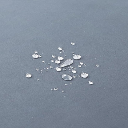 Stall Fabric Shower Curtain, Gray Ombre Narrow Cloth Shower Curtains for Bathroom, Modern Bathroom Small Curtains, 54" W x 72" H