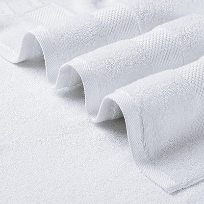 Delara 100% Organic Cotton Towels 650 GSM Plush Feather Touch Quick Dry Bath Sheet, Pack of 4 GOTS Certified, Oeko-Tex Green Certified, Organic Cotton Bath Sheet, 36"X70"