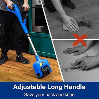Grout Cleaner for Tile Floors Electric Grout Cleaner Machine Tile cleaner with A Power Roller Brush Work for Whole House and Big Garden Grout Tile floor Paver Patio Flagstone Carpet