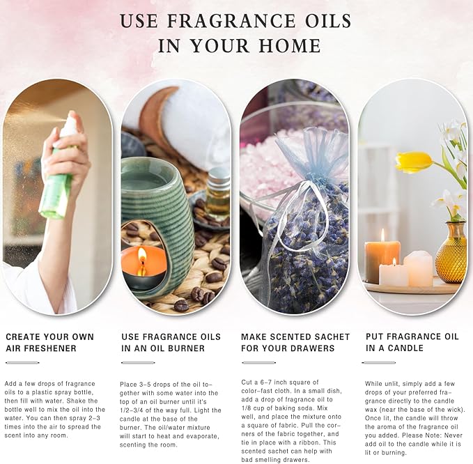 PHATOIL 3.38FL.OZ White Musk Fragrance Oils for Aromatherapy, Essential Oils for Diffusers for Home, Perfect for Diffuser, DIY Candle and Soap Making, DIY Scented Products - 100ml