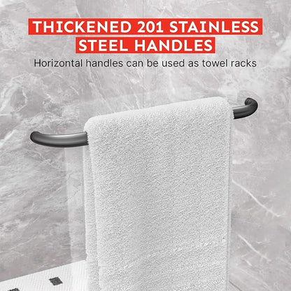 56-60" Wx76 H Semi Frameless Double Sliding Shower Door, 5/16" Tempered Glass&Shatter Proof Film Doubling Safety, Easy Clean Coating&Stainless Steel Hardware, Z-Shaped Water Protection Matte