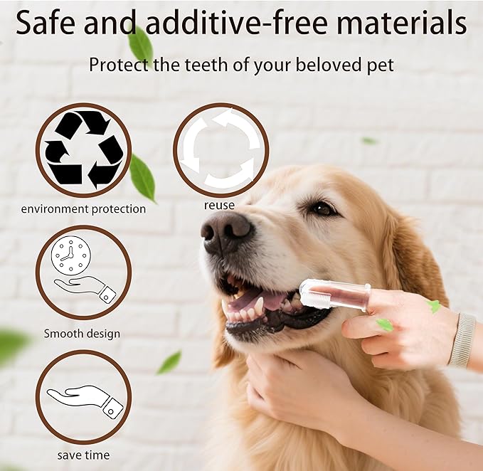 6PCS Pet Grooming Gloves |Pet Bath Brush|Pet Washing Gloves|Dog Bath Supplies|Dog Bath Brush | Dog Bath Gloves |for Bathing and Massaging Dogs and Cats