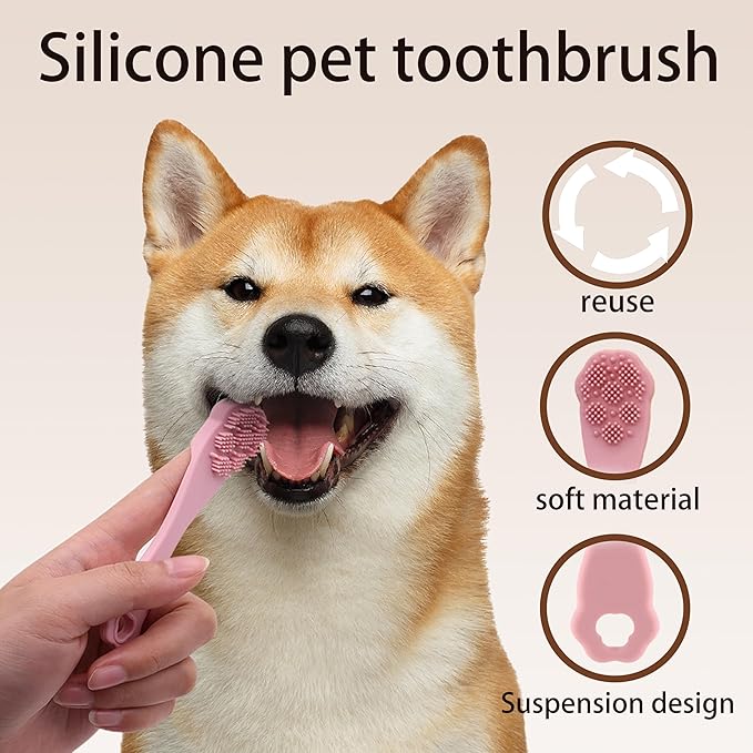 6PCS Pet Grooming Gloves |Pet Bath Brush|Pet Washing Gloves|Dog Bath Supplies|Dog Bath Brush | Dog Bath Gloves |for Bathing and Massaging Dogs and Cats