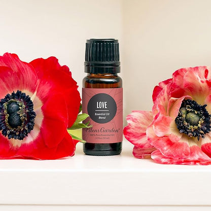 Edens Garden Love Essential Oil Blend- 100% Pure Premium Grade, Undiluted, Natural, Therapeutic, Aromatherapy, The Best for Diffusing, Skin, Candle, Laundry 10 ml (.33 fl oz)