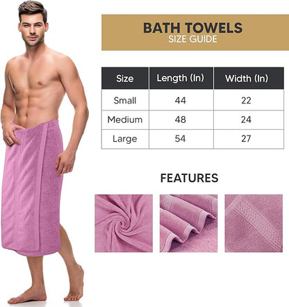 Utopia Towels 4 Pack Premium Bath Towels Set, 27 by 54 Inches, 100% Ring Spun Cotton 600GSM, Lightweight and Highly Absorbent Quick Drying Towels, Perfect for Daily Use, Pink