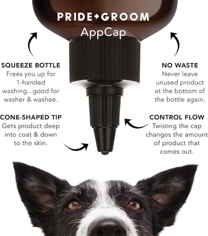 Pride and Groom The Final Coat | Grooming Conditioner That Extends The Life of a Groom | Tearless All Natural Ingredients That Untangle, Nourish, and Add Shine for All Dogs – 128oz