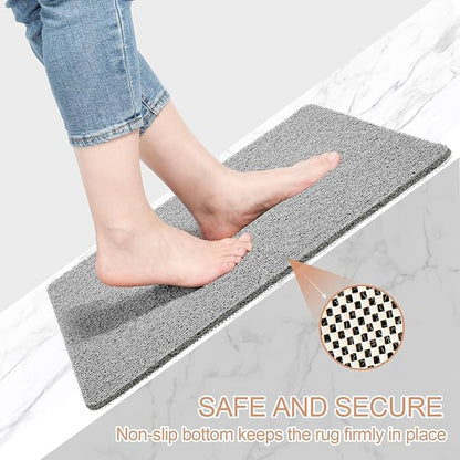 Joyhalo Bathtub Mat Non Slip, Bath Mat for Tub, Shower Mats for Inside Shower,47" x 16",Dark Grey