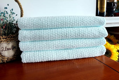 Everplush Diamond Jacquard Bath Sheet 2 Pack in Hushed Green