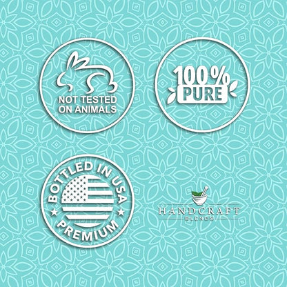 Handcraft Blends Spearmint Essential Oil – 1 Fl Oz – 100% Pure and Natural – Premium Grade Essential Oil for Diffuser and Aromatherapy, Skin, Massage, Candle and Soap Making Fragrance