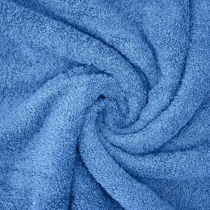 DAN RIVER Pack of 1 Bath Sheet 40x80 Inches, Luxury Bath Towel Set, Extra Large and Quick Dry Soft Cotton Towels - Medium Blue
