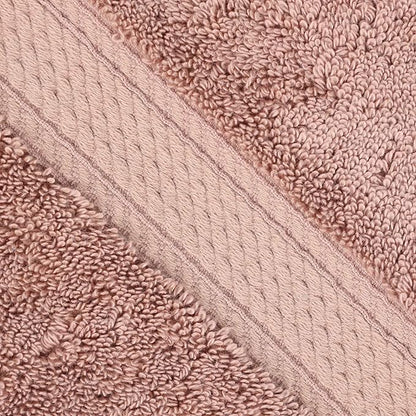 BLUENILEMILLS Madison Egyptian Cotton Hand Towels, Towel Set for Bathroom, Shower, Spa, Hotel, Plush, 800 GSM, Gym, Highly Absorbent and Ultra-Soft Towels, Bath Essentials, Set of 4, Muted Mauve