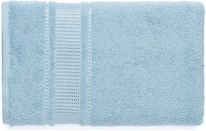 Melissa Linen, 2 Piece, Ocean Blue Bath Towels, 100% Turkish Cotton Bath Towels for Bathroom, Absorbent, Quick Dry, Durable and Soft Shower Towel, 28 in x 55 in, Spa and Hotel Quality