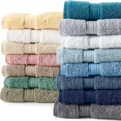 Lands' End Supima Towel Dusty Blue Bath- Bath Sheet