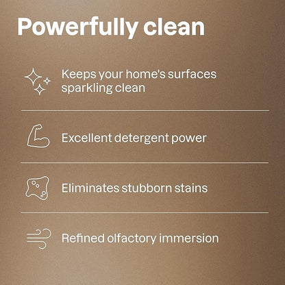 ATTITUDE Bathroom Cleaner Spray, Natural Origin Ingredients, EWG Verified, Eliminates Soap Scum, Limescale, Streak Free, Lemon & Rosewood, 26 Fl Oz (Pack of 3)