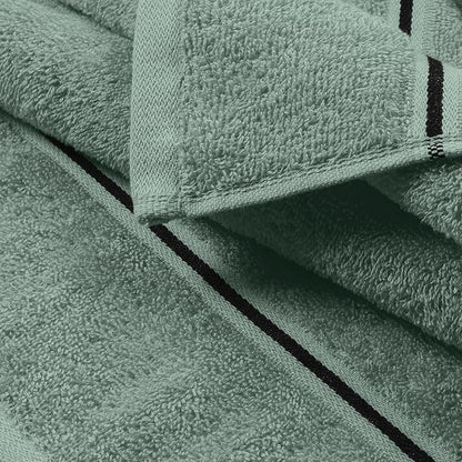 MyOwn Ultra Soft Cotton 6 -Piece Hand Towel Set 16x24 Inch, Ideal for use in Bathroom, Kitchen, Gym, Spa & General Cleaning, Compact & Lightweight Multi Purpose Hand Towels - Jade