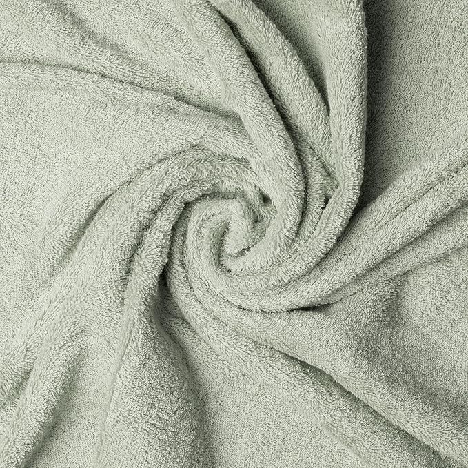 Melissa Linen, 2 Pack Bath Towels 100% Turkish Cotton Towels for Bathroom, Absorb Water, Quick Dry, Soft Shower Towel, 28 x 55 inches, Spa and Hotel Quality, Mint Green