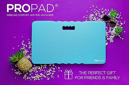 Thick Kneeling Pad, Garden Kneeler for Gardening, Bath Kneeler for Baby Bath, Kneeling Mat for Exercise & Yoga, Knee Pad for Work, Floor Foam Pad, 2X Large (XXL) 24 x 14 x 1.5 Inches, Light-Blue
