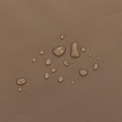 Barossa Design Brown Shower Curtain Liner - Premium PEVA, BPA & PVC Free, No Chemical Smell, Lightweight Standard Size Shower Curtain with 3 Magnets, Metal Grommets - Brown