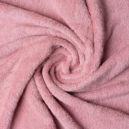 Melissa Linen, Fingertip Towels 4 Pack, 100% Turkish Cotton, Small Hand Towels for Body and Face, 12 x 18 in, Soft and Absorbent, Quick Dry, (Pink Fingertip Hand Towels)
