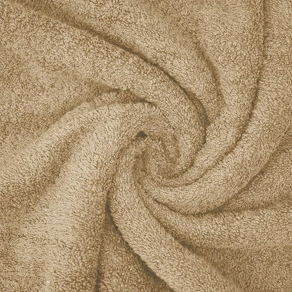 DAN RIVER Pack of 1 Bath Sheet 40x80 Inches, Big Towels Oversized Extra Large Bath Towel, Absorbent Organic Cotton Towel - Tan