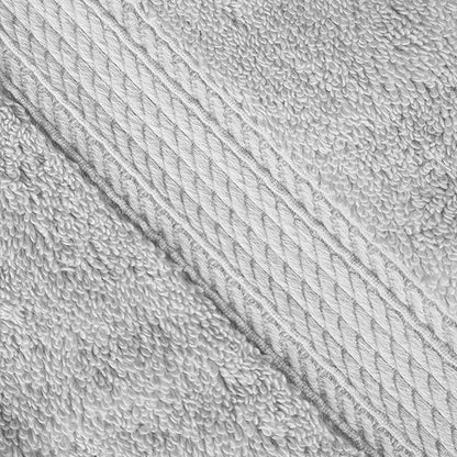 BNM Egyptian Cotton Heavyweight Towels, Ideal For Bathroom, Shower, Spa, 800 GSM Bath Towels, Highly-Absorbent, Luxury Bathroom Essentials, Ultra-Soft Plush Home Basics, Bath Towel Set of 4, Silver