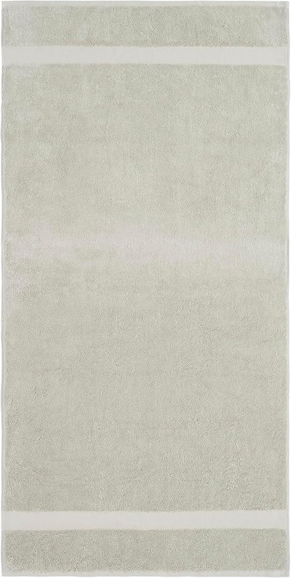 TOWELTIQUE- Organic Cotton Luxury Bath Towels Pack of 4 GOTS & Oeko- TEX Certified | Premium Soft, Absorbent & Quick-Drying Towels for Bathroom, Gym, Spa & Hotel Use – Taupe